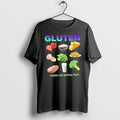 Officials Gluten Makes My Tummy Hurt Health Humor Sarcasm Premium T Shirt