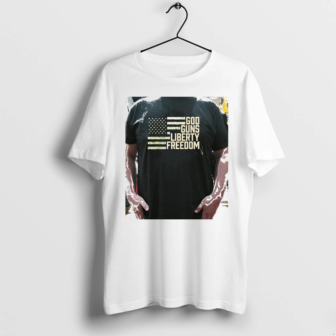 Officials God Guns Liberty Freedom 2026 Premium T Shirt