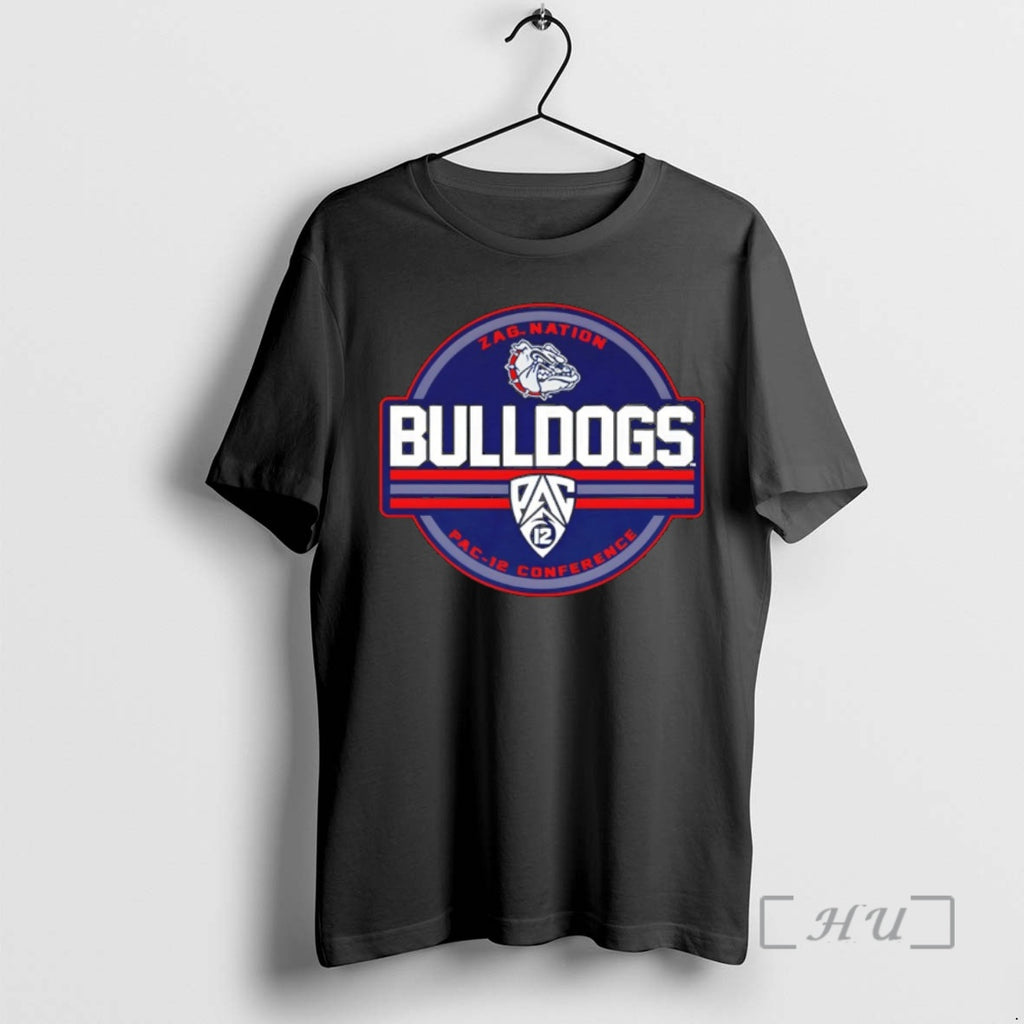 Officials Gonzaga Bulldogs Zags Nation Pac 12 Conference Logo