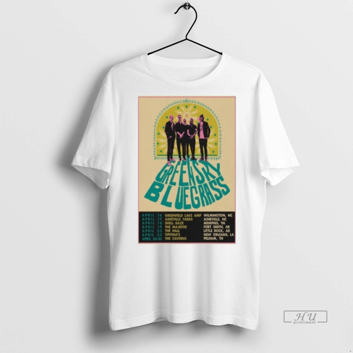 Officials Greensky Bluegrass Spring Tour 2026 Tee Shirt Sweater