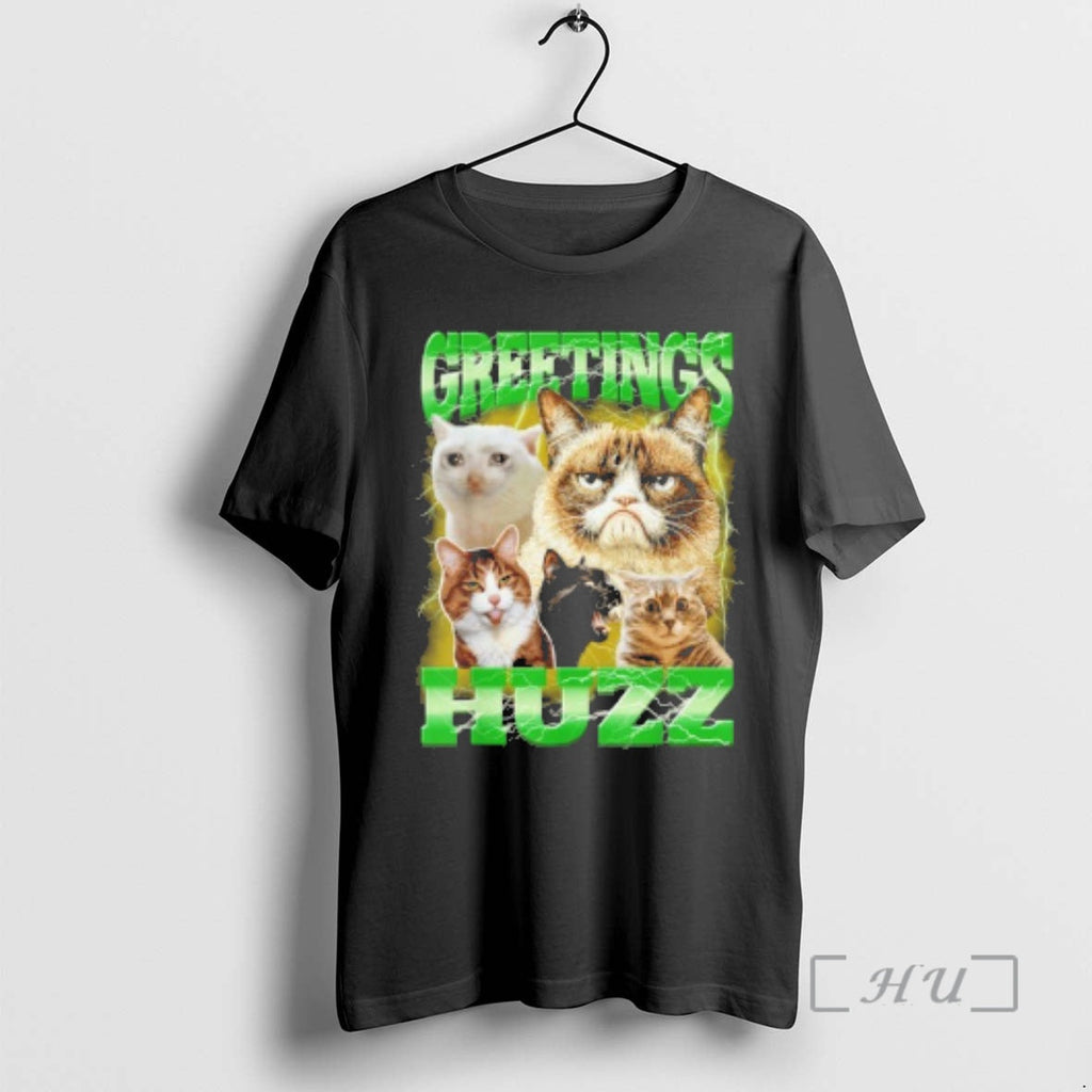 Officials Greetings Huzz Cat Meme Graphic