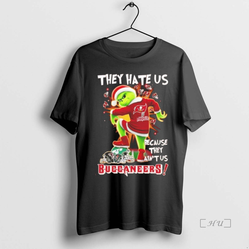 Officials Grinch Tampa Bay Buccaneers They Hates Us Because They Aint Us T Shirt Sweater