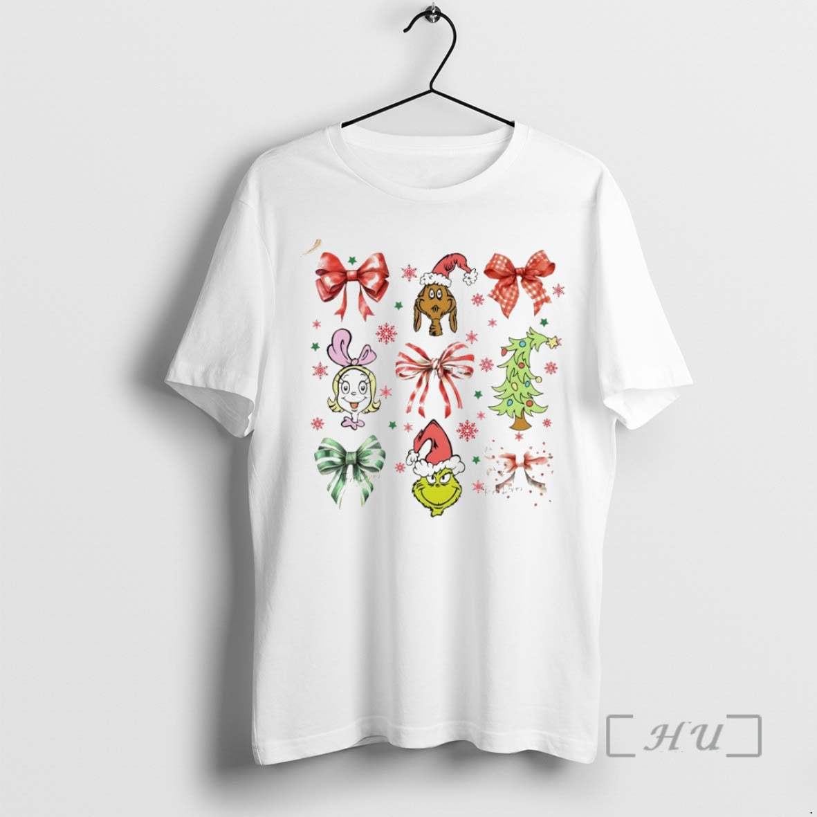 Officials Grinchmas Coquette Bow Christmas Season Merry Christmas 2025 T Shirt Sweater