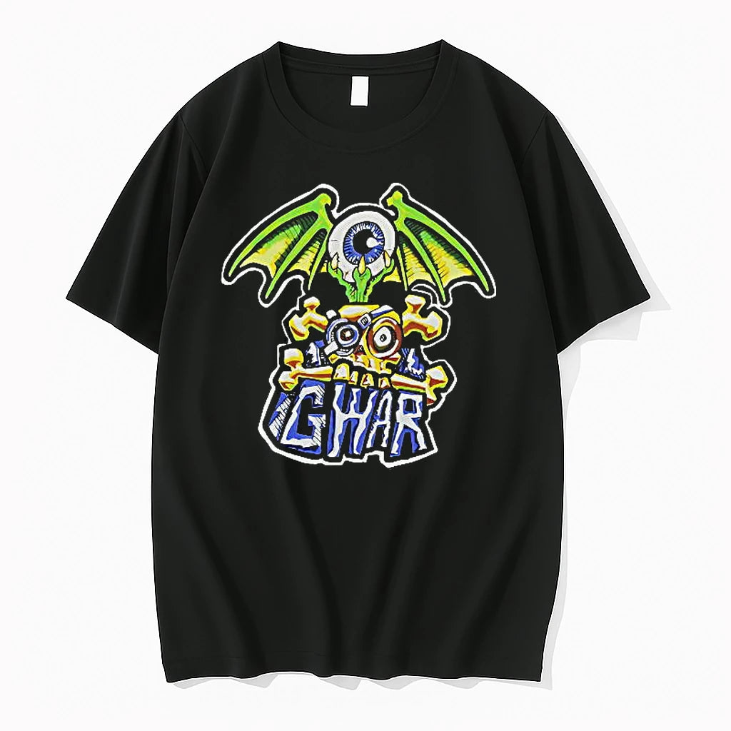 Officials Gwar Band Logo With Winged Eyeball And Skull T Shirt Sweater