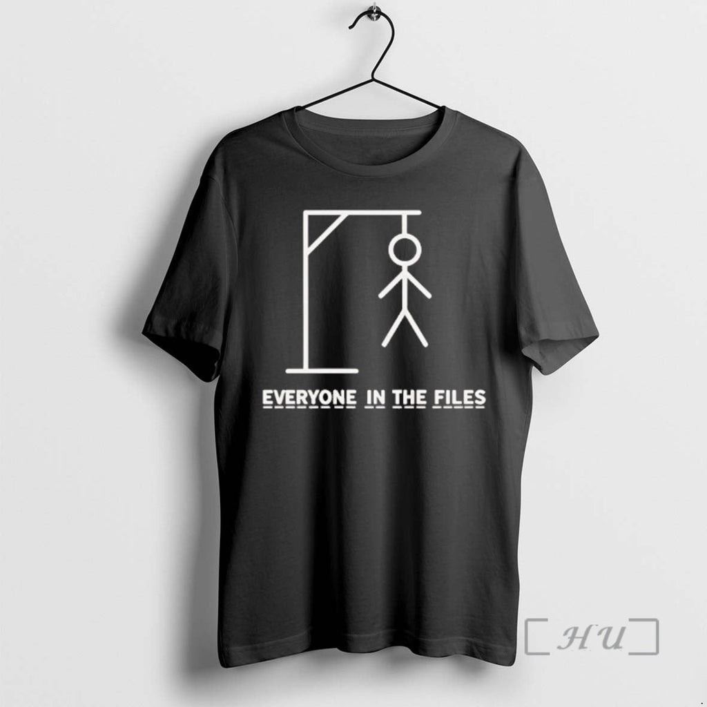 Officials Hangman Everyone In The Files Tee