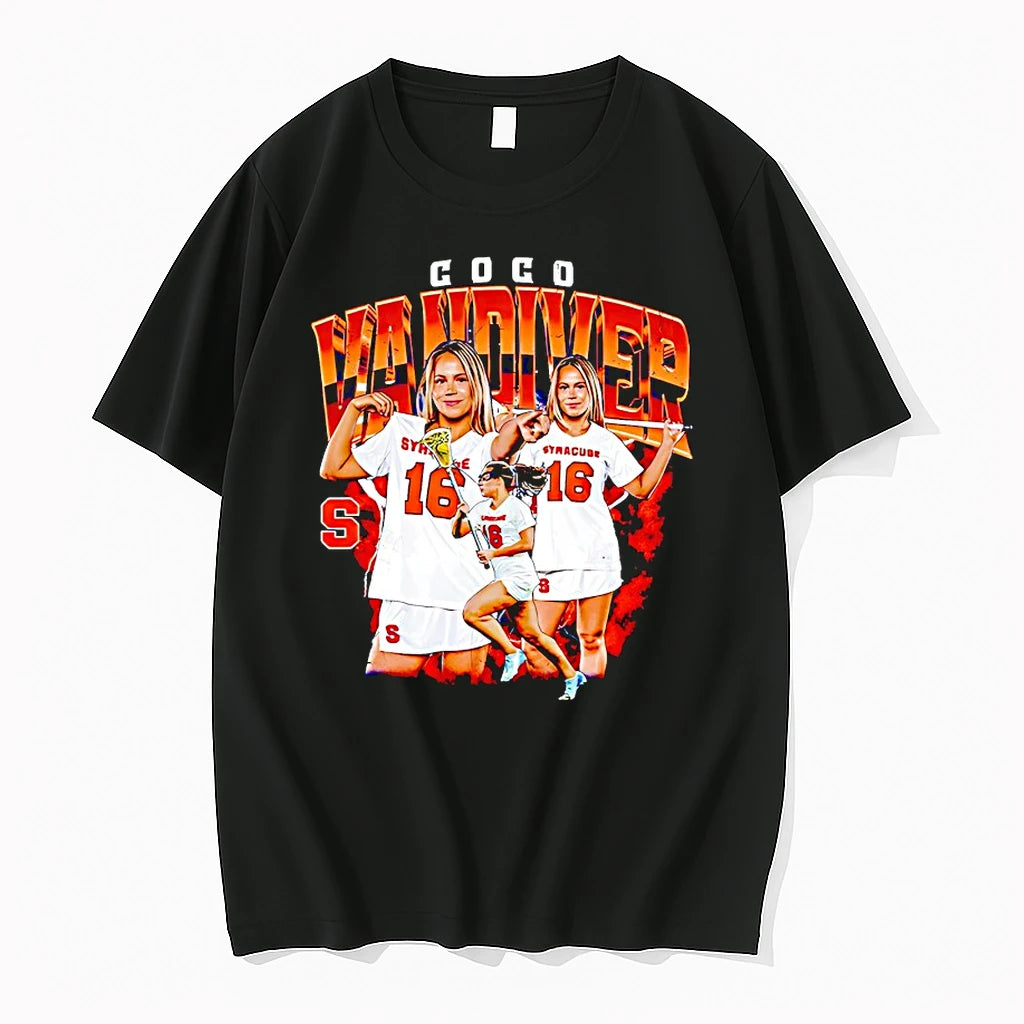 Officials Hanna And Haley Cavinder Coco Vandiver Ncaa Syracuse Orange Womens Lacrosse Graphic
