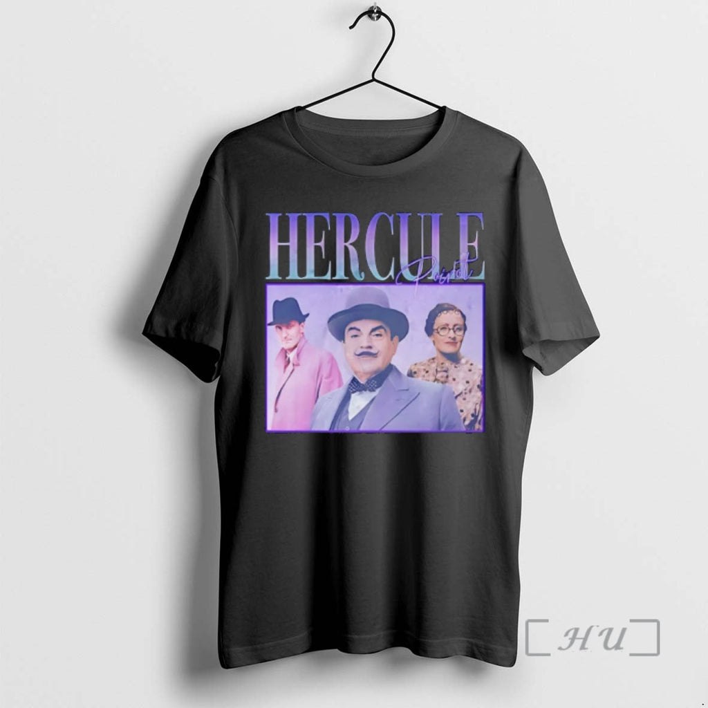 Officials Hercule Poirot Collage Vintage