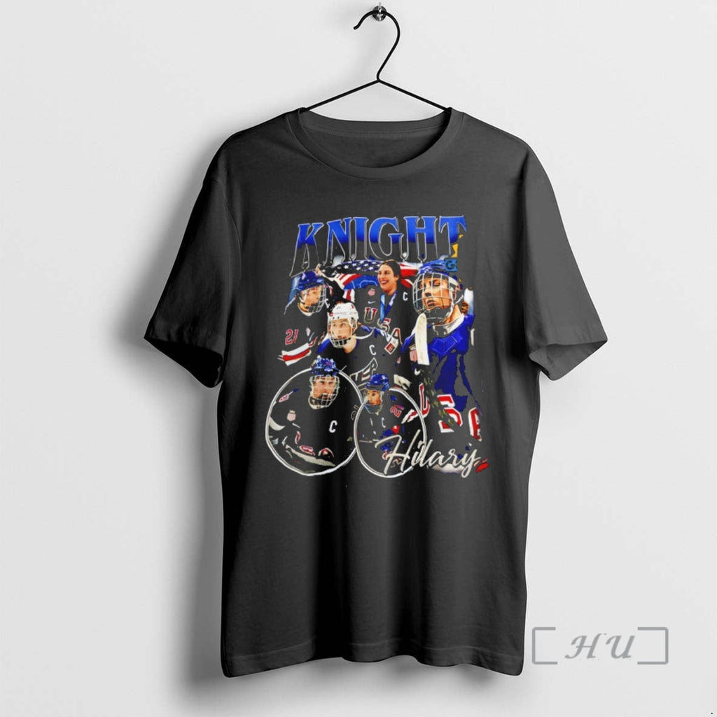 Officials Hilary Knight Women Team Usa Ice Hockey Player Champions Graphic Premium T Shirts Sweater