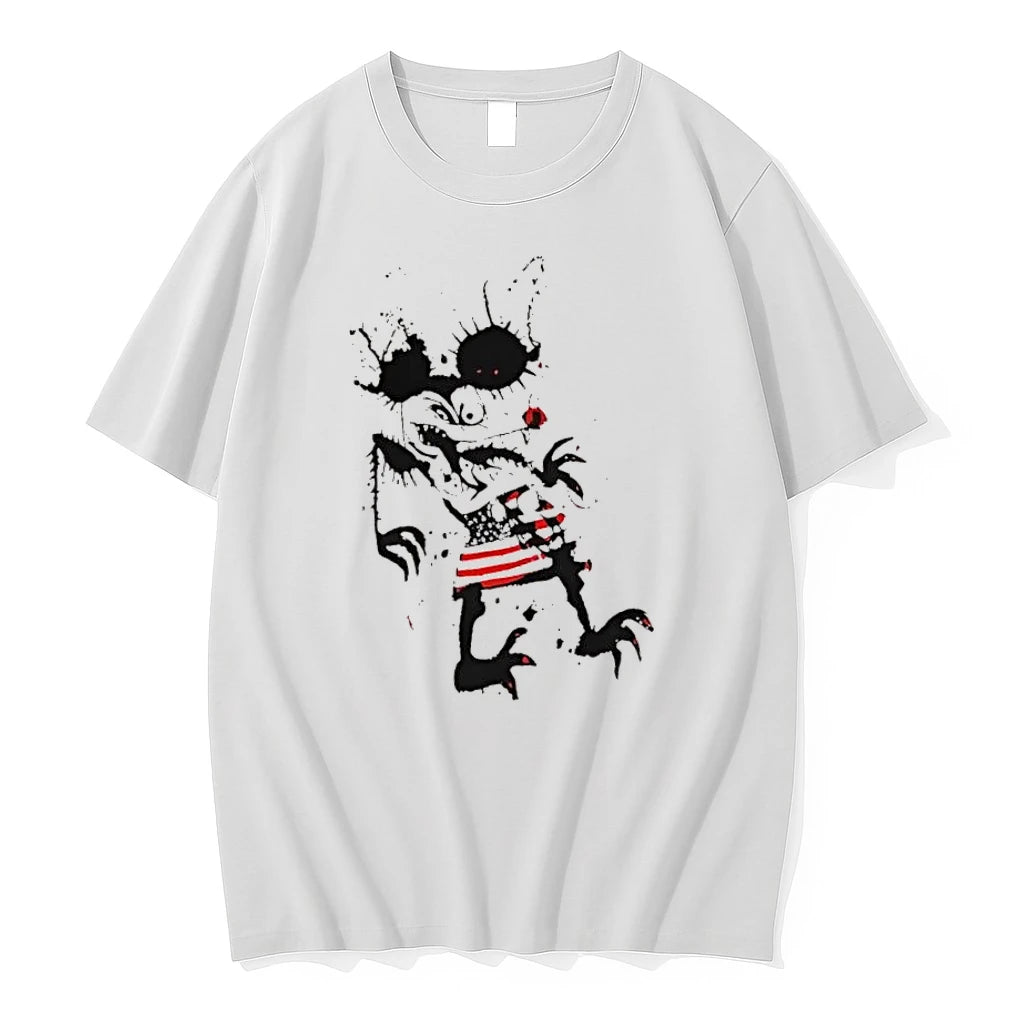Officials Hitchhiker Ringer Mouse Premium T Shirt