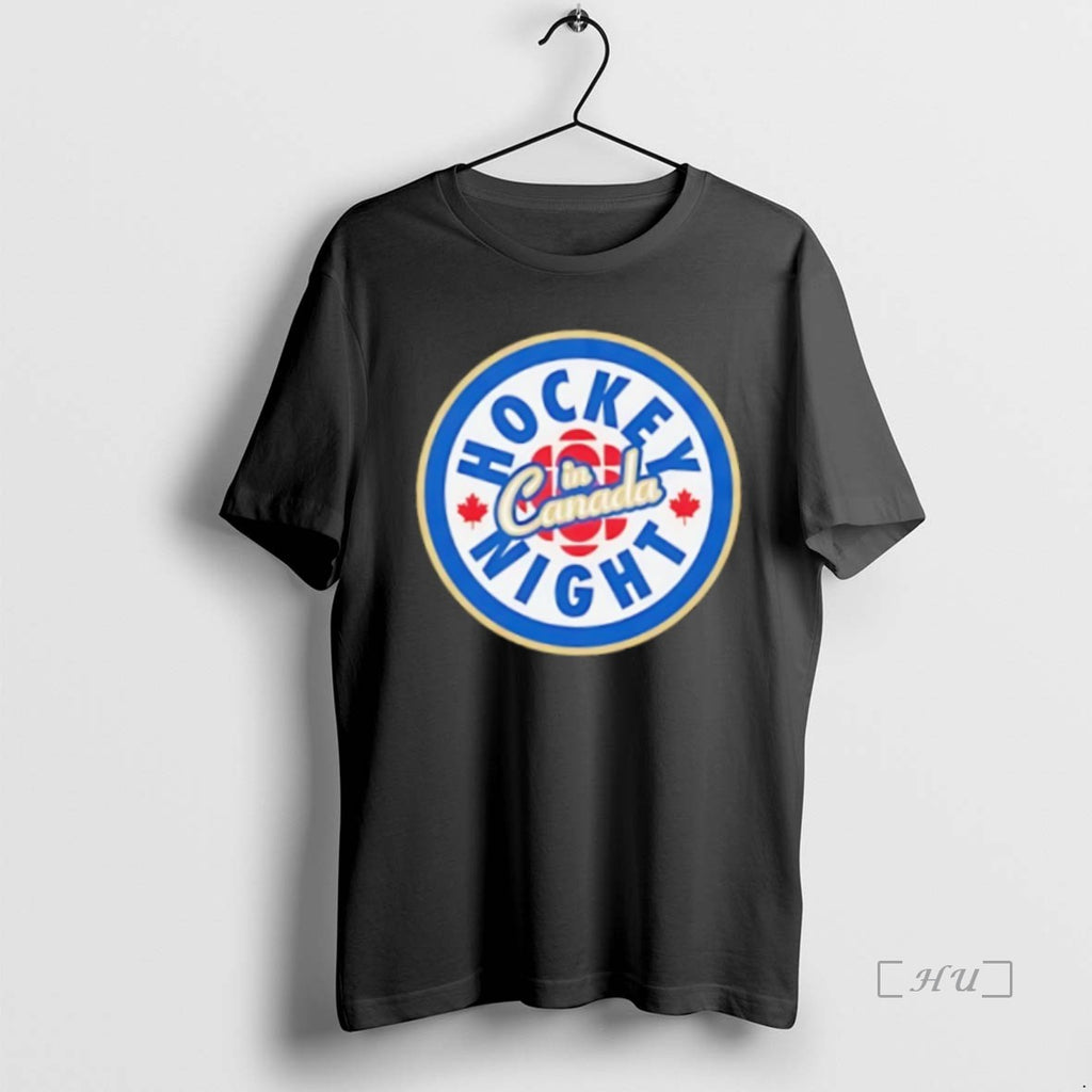 Officials Hockey Night In Canada Logo T Shirt Sweater