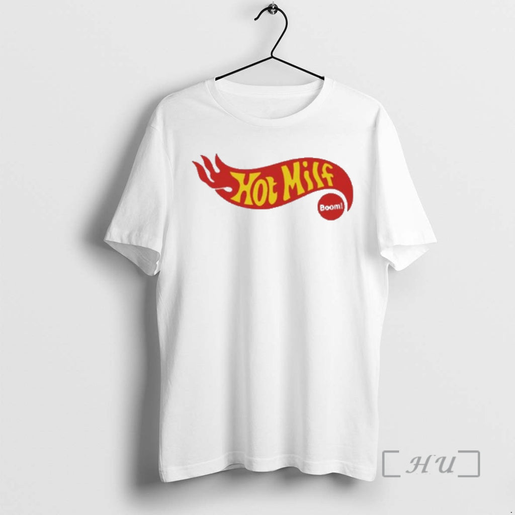 Officials Hot Milf Boom Racing Flame Logo
