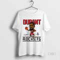 Officials Houston Rockets Kevin Durant Caricature Signature Tee Shirt Sweater