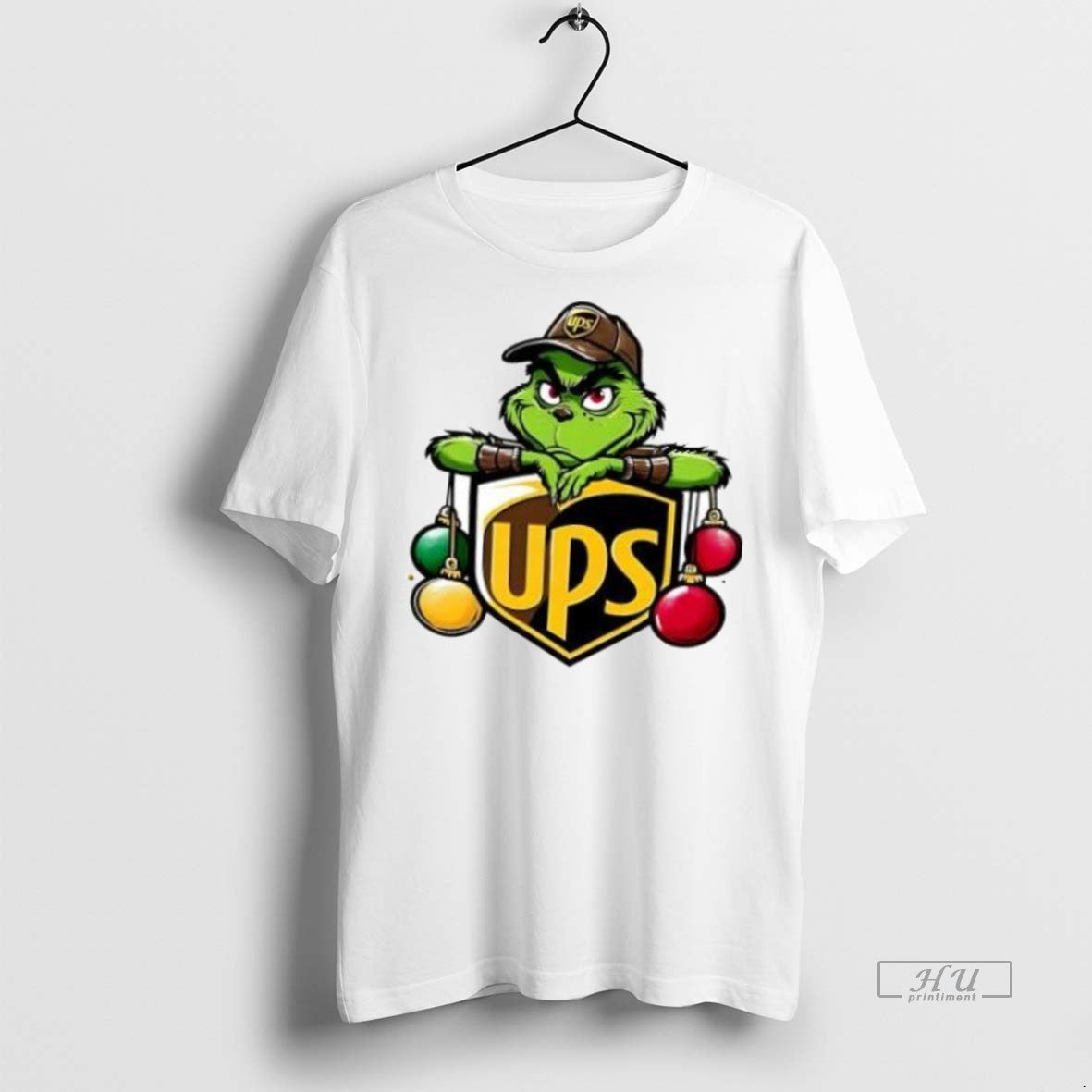 Officials How The Grinch Stole Christmas United Parcel Service Premium Tee Shirt Sweater