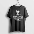 Officials I Cant Keep Calm They Killed Fritz Gas Mask Premium T Shirt