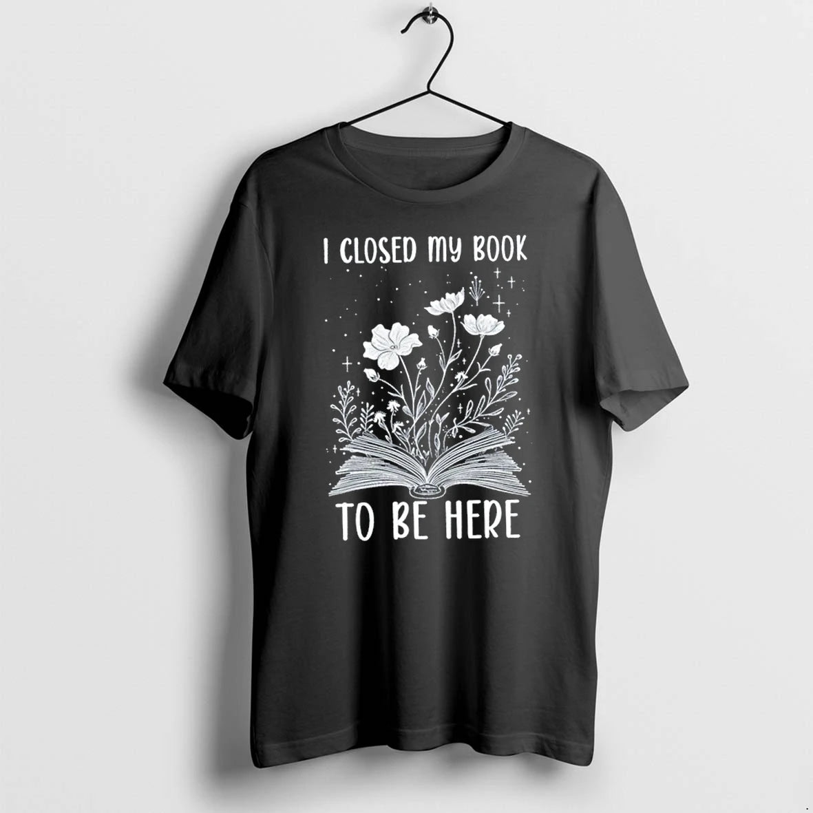 Officials I Closed My Book To Be Here Front T Shirt Sweater