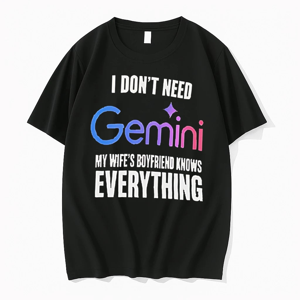 Officials I Dont Need Gemini My Wifes Boyfriend Knows Everything Tee Premium T Shirt