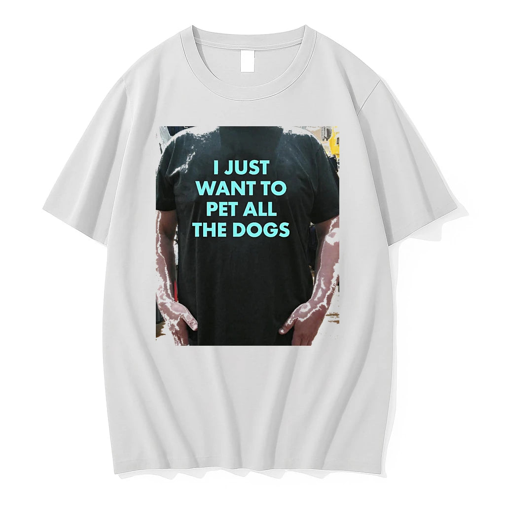 Officials I Just Want To Pet All The Dogs Premium T Shirt