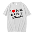 Officials I Love Bjork And Edging And Rosalia Premium T Shirt