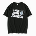 Officials I Miss Jimmy Johnson Headset Coach Head Caricature Distressed Mens T Shirt Sweater
