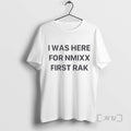 Officials I Was Here For Nmixx First Rak Tee Shirt Sweater