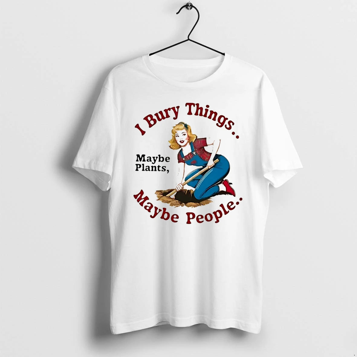 Officials I Bury Things Maybe People Maybe Plants Tee T Shirt Sweater