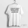 Officials I Followed Taehyun Before Soobin Beomgyu And Yeonjun Did T Shirts