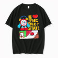 Officials I Love The Deep State Clock Character Funny Cartoon Premium T Shirt