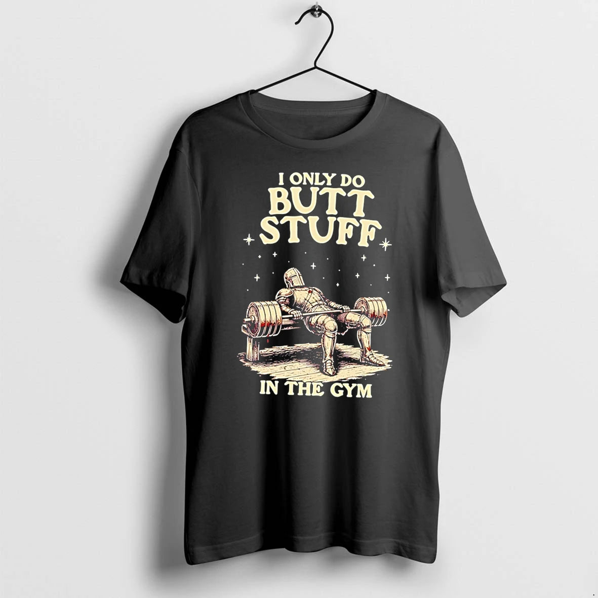 Officials I Only Do Butt Stuff In The Gym Weightlifting Tee Premium T Shirt