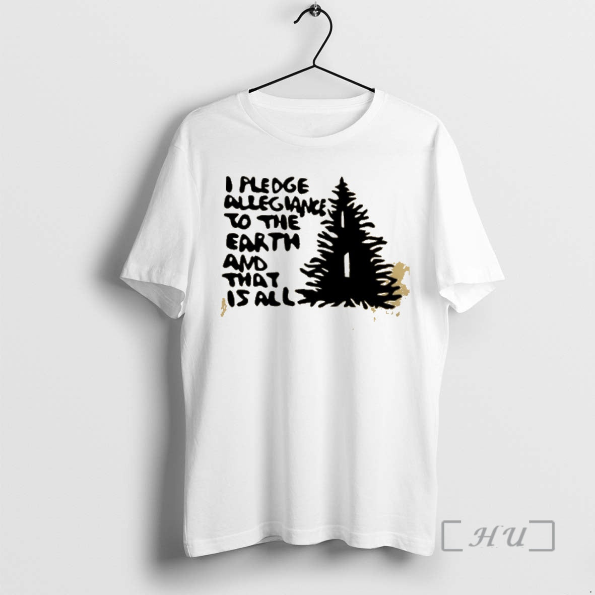 Officials I Pledge Allegiance To The Earth And That Is All Graphic Premium T Shirts