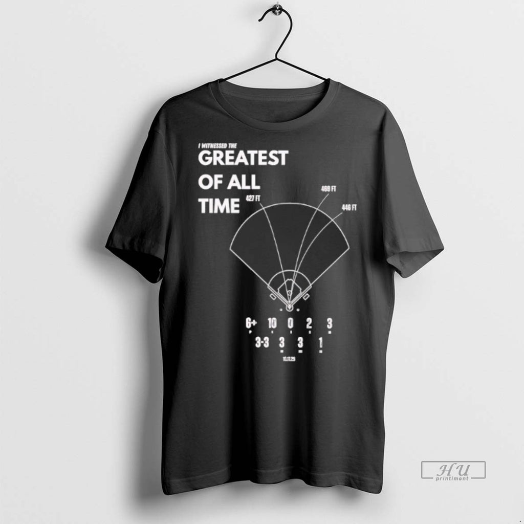Officials I Witnessed The Greatest Of All Time Tee Shirt Sweater