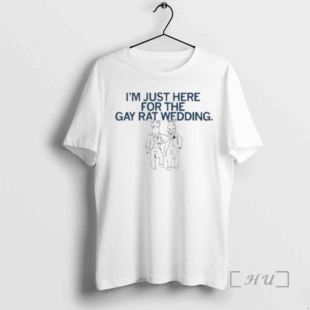 Officials Im Just Here For The Gay Rat Wedding Tour 2026 Premium T Shirts Sweater