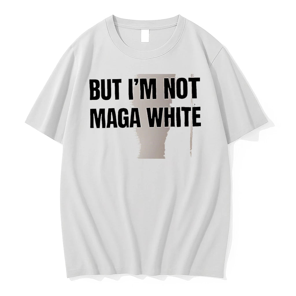 Officials Im White But Not Maga White White Premium T Shirt