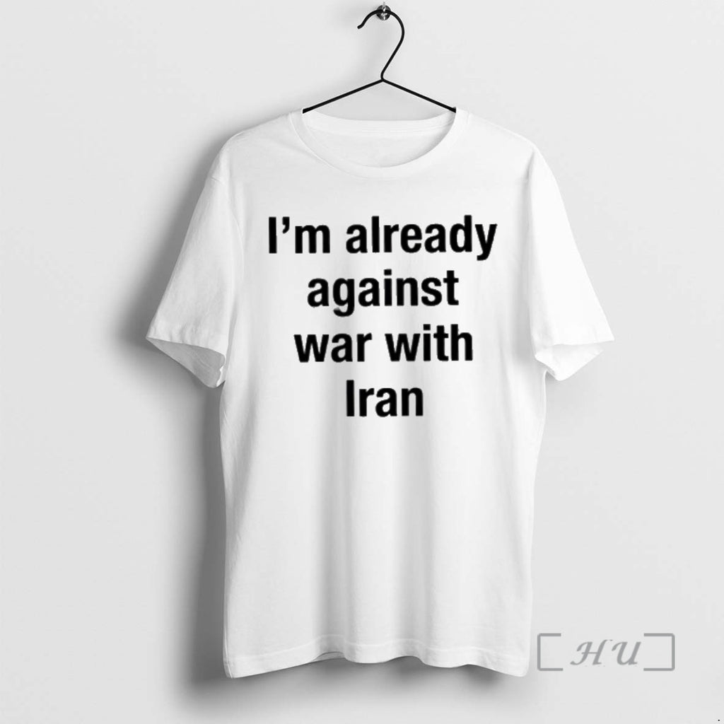 Officials Im Already Against War With Iran