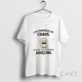 Officials Im Powered By Chaos Caffeine And Occasional Adulting Tee Shirt Sweater