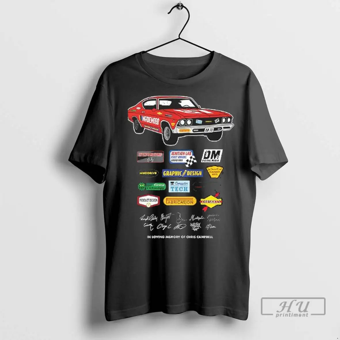 Officials In Loving Memory Of Chris Campbell Graphic T Shirts