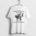 Officials Inside You There Are Two Wolves Funny Medical Advice Premium T Shirt