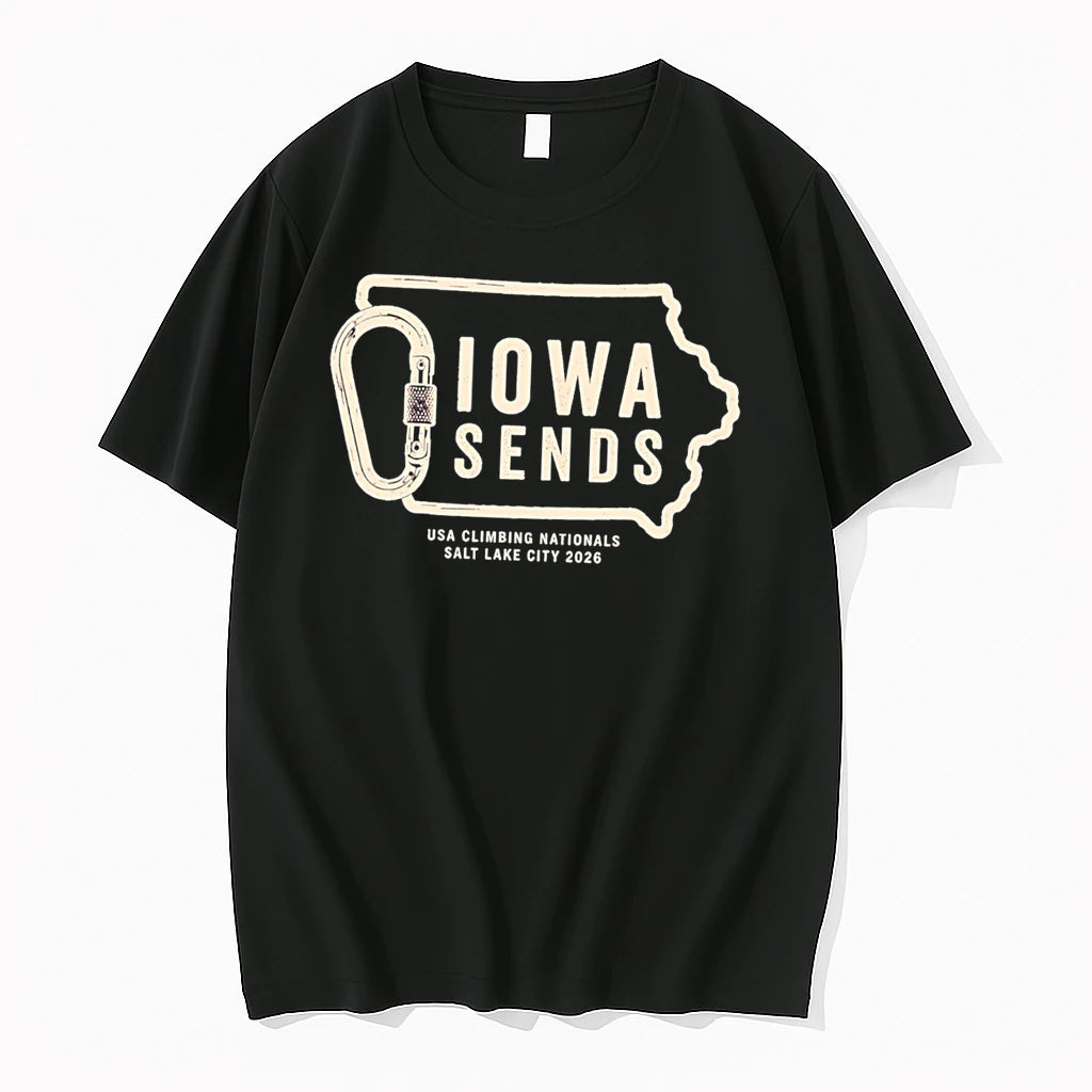 Officials Iowa Sends Usa Climbing Nationals Salt Lake City 2026 Tee T Shirt Sweater