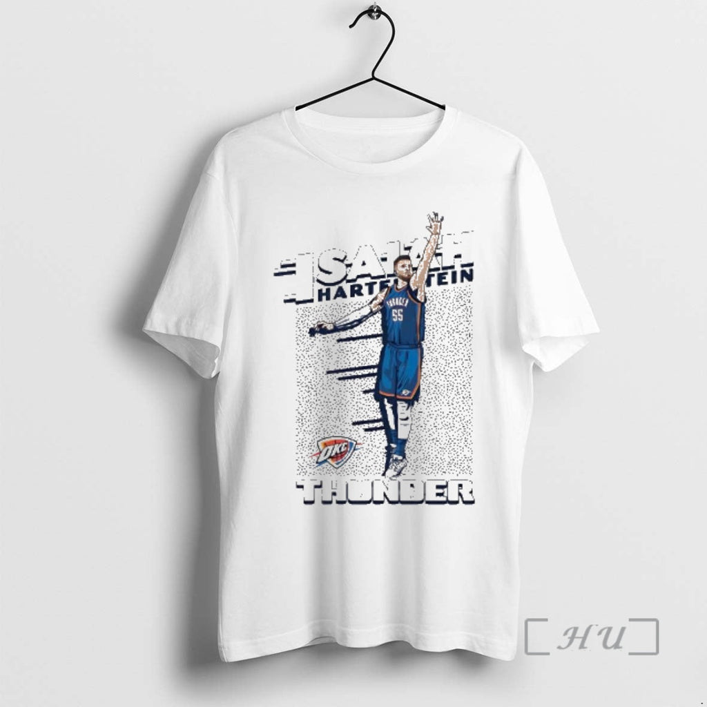 Officials Isaiah Hartenstein Oklahoma City Thunder Basketball Player Action Graphic