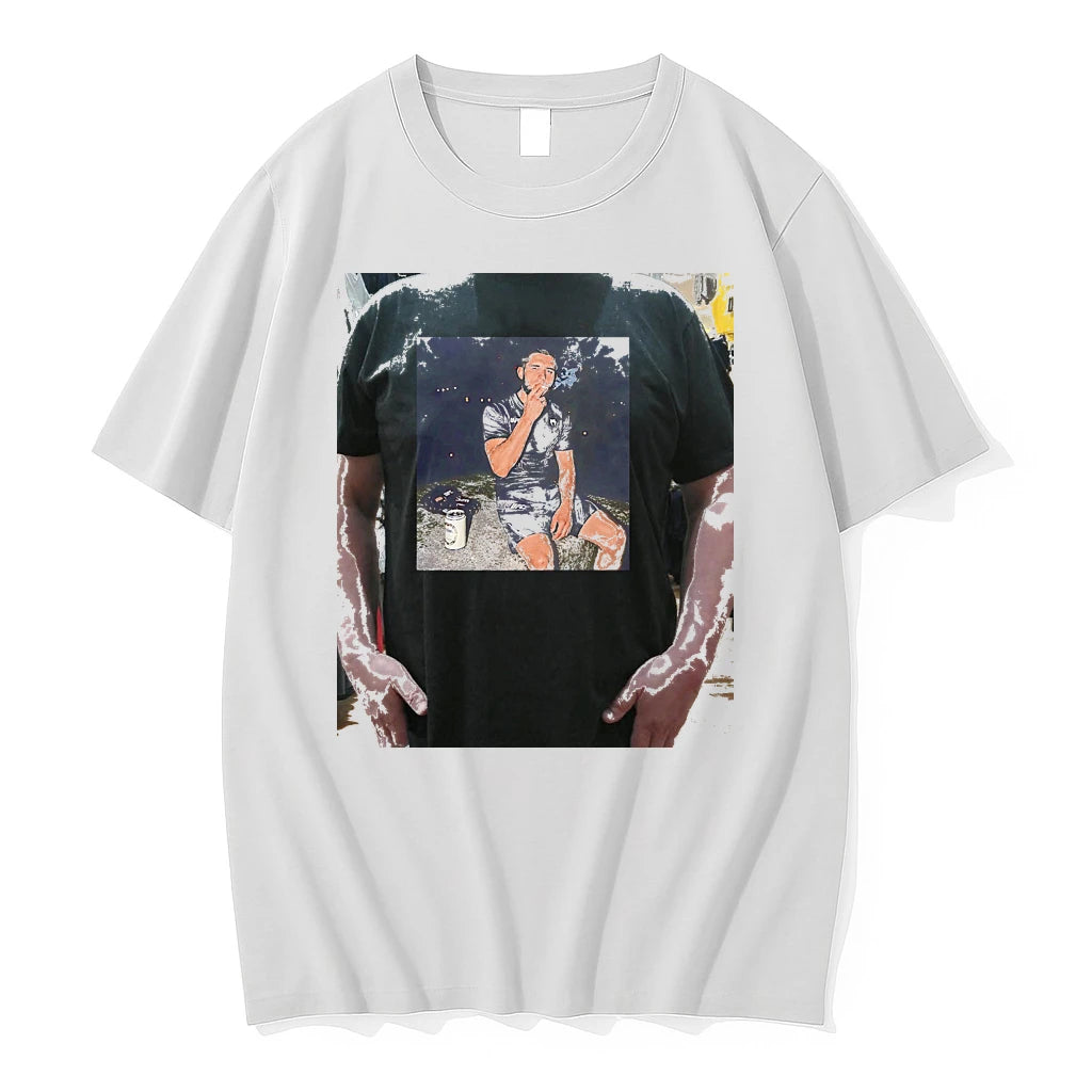 Officials Islam Makhachev Smoking And Beer Premium T Shirt
