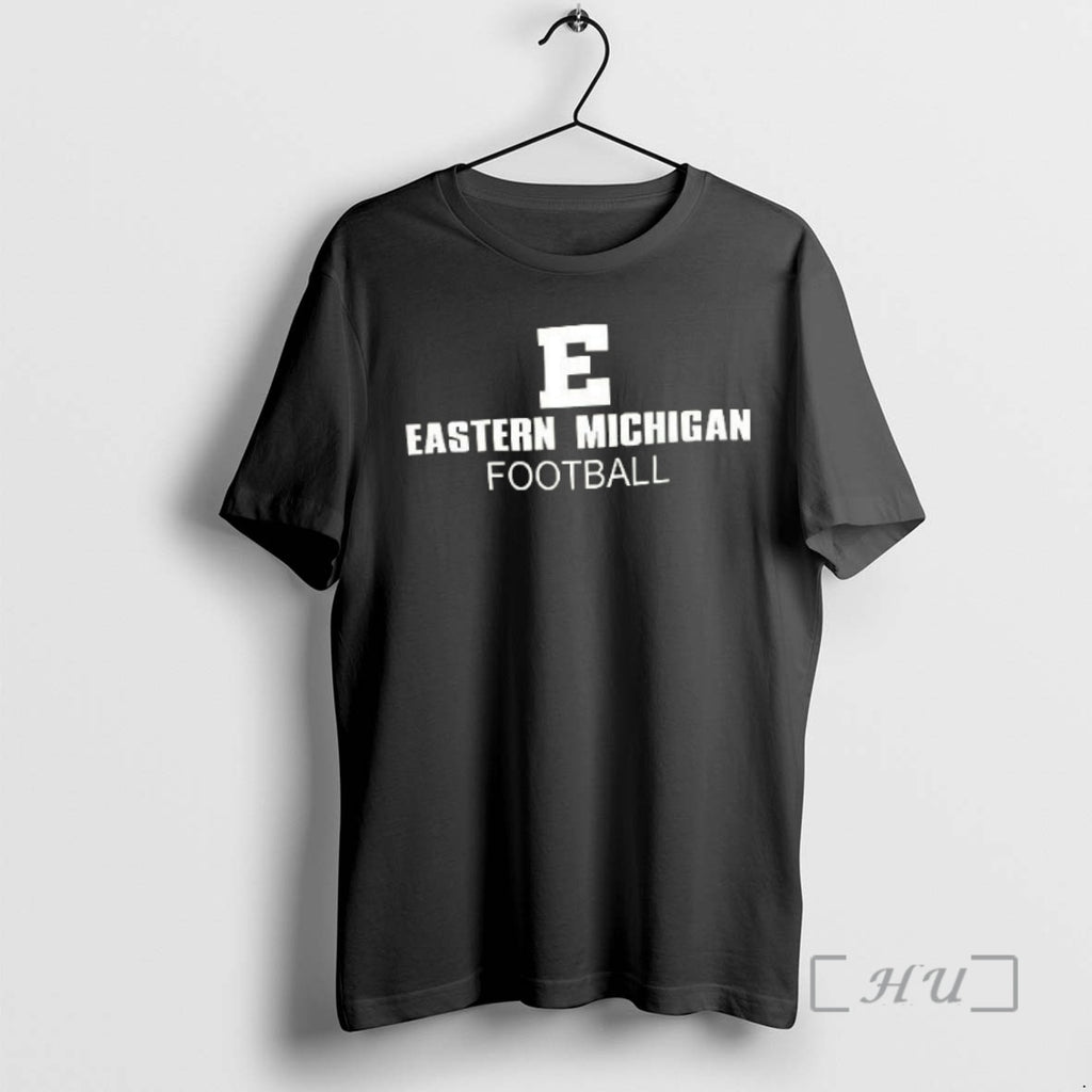 Officials Issac Reed Eastern Michigan Football Logo T Shirt Sweater
