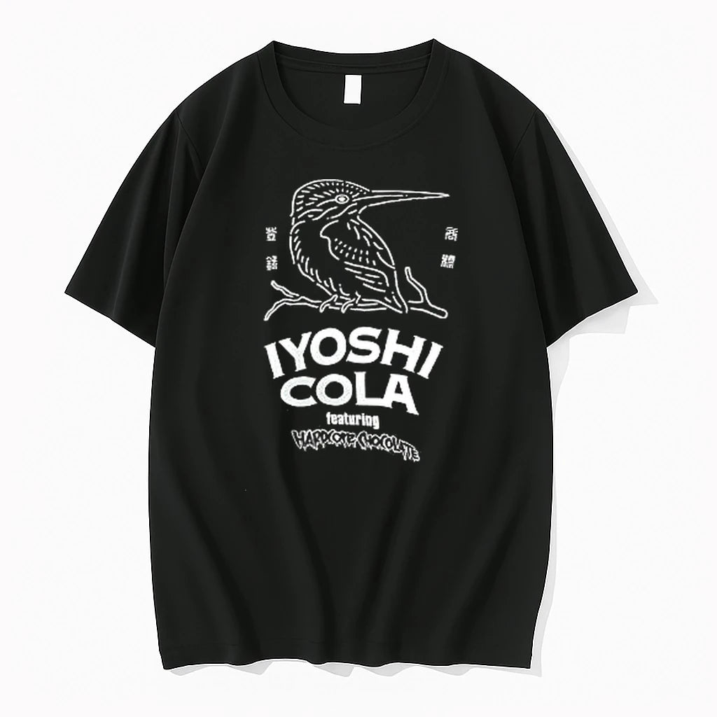 Officials Iyoshi Cola Featuring Hardcore Chocolate Kingfisher Bird Premium T Shirt