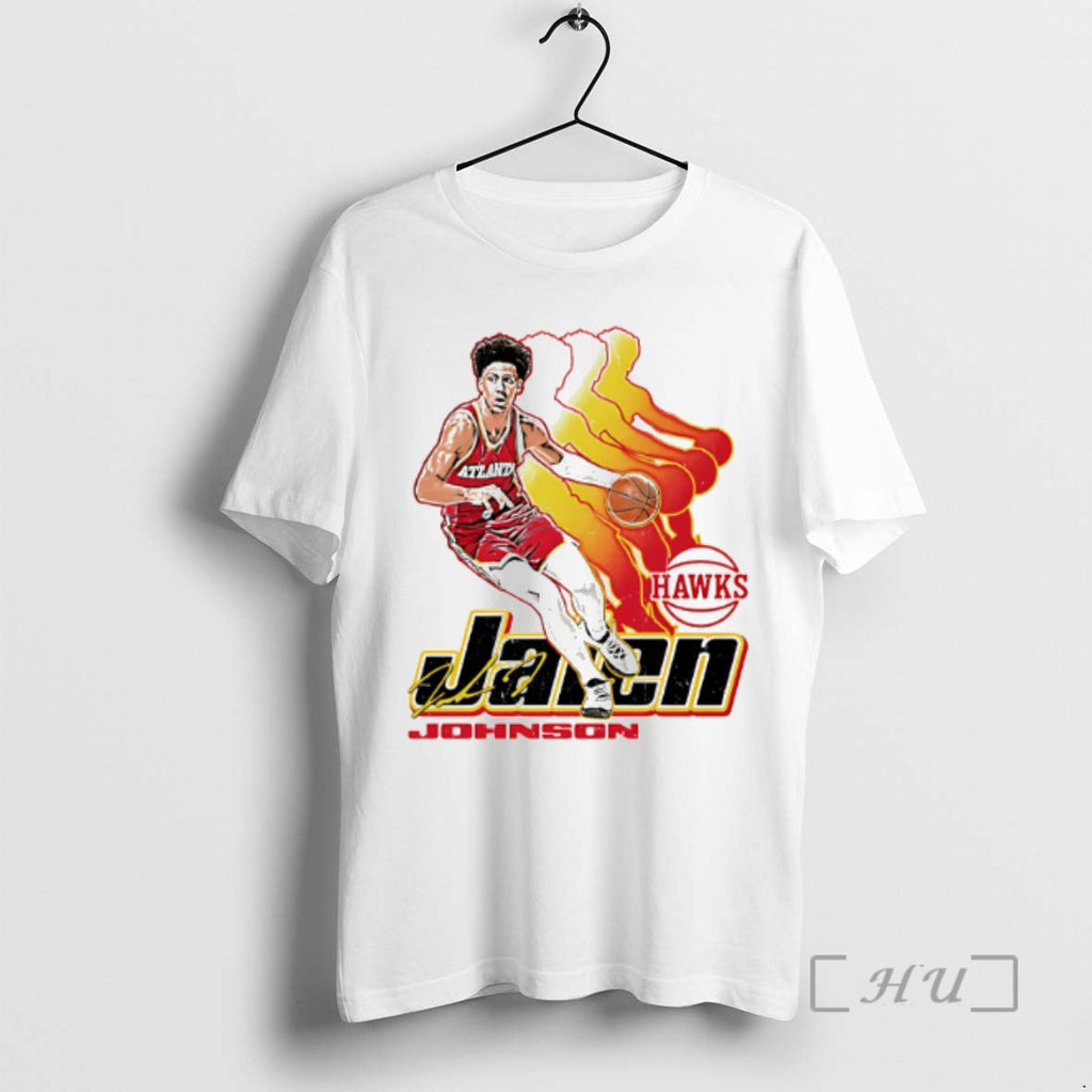 Officials Jalen Johnson Atlanta Hawks Retro Signature