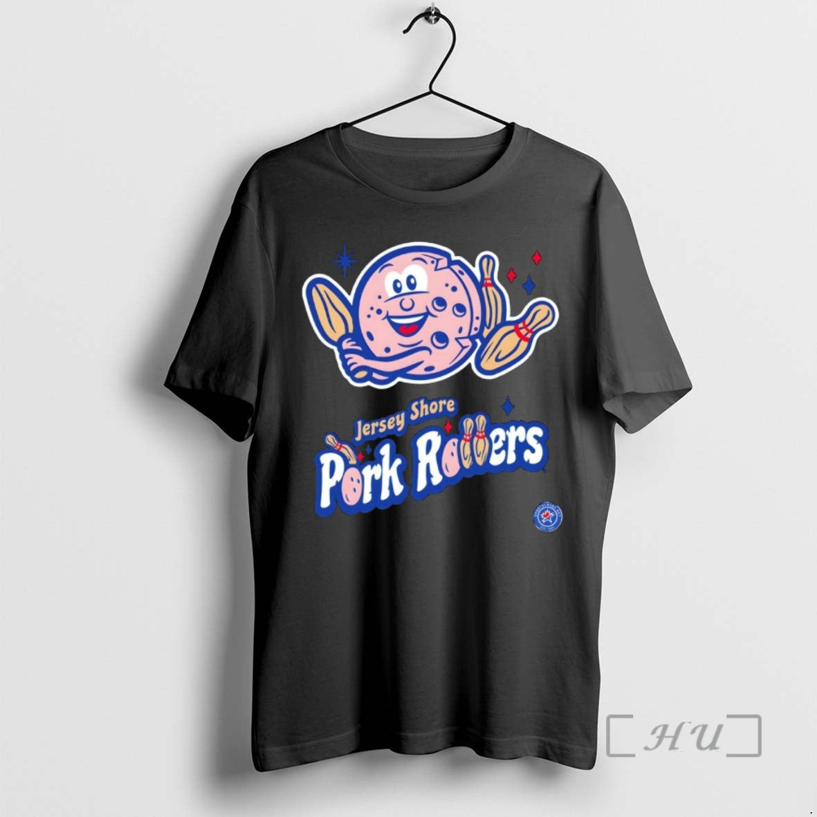 Officials Jersey Shore Blueclaws Baseball Jersey Shore Pork Rollers