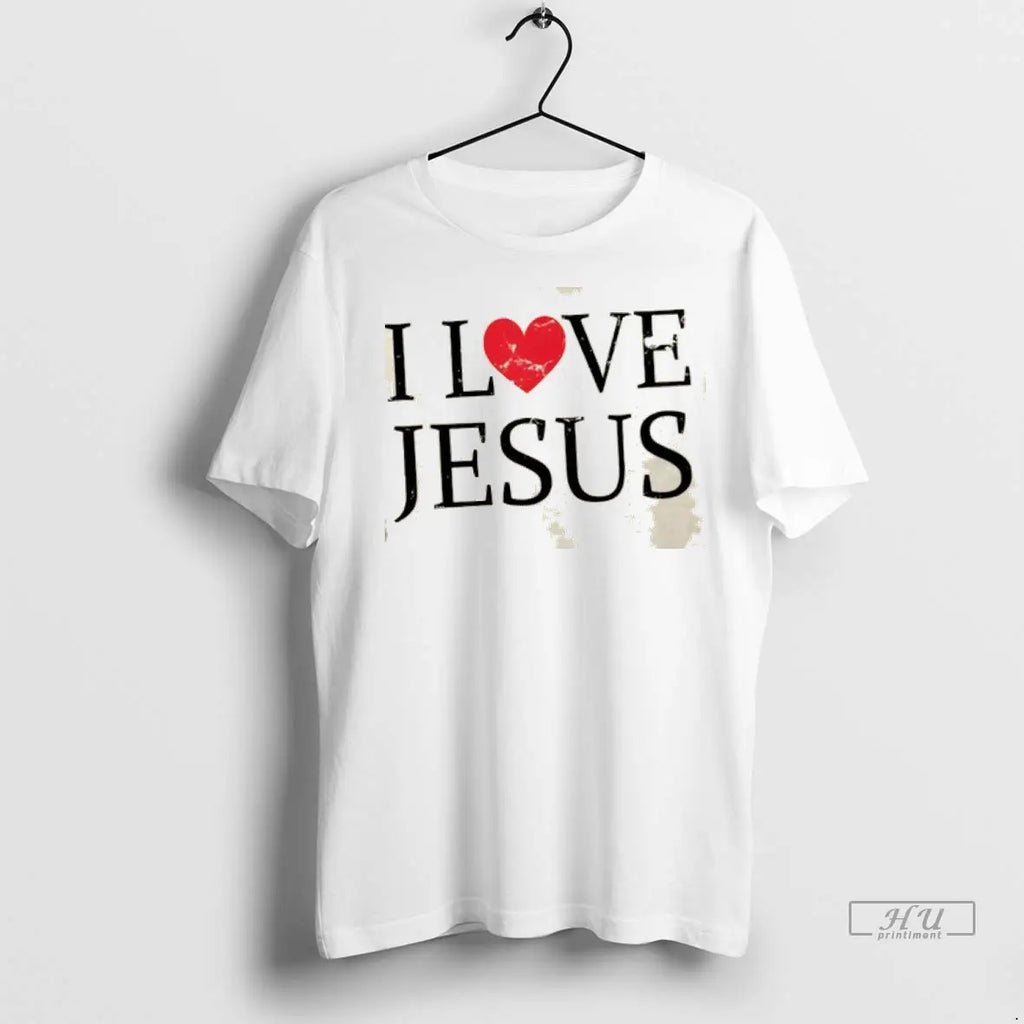 Officials Jesus Loves You Faith Christian Catholic T Shirts