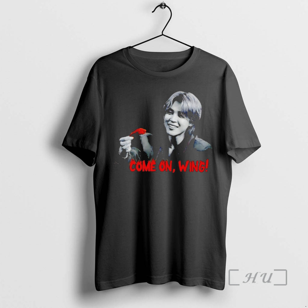 Officials Jimin Bts Come On Wing Arirang World Tour Kpop 2026 Vintage Premium T Shirts