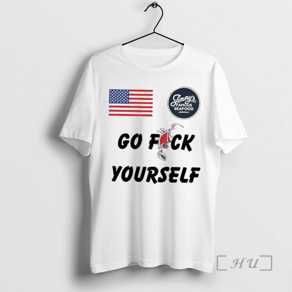 Officials Jimmys Famous Seafood Go Fuck Yourself Usa Flag