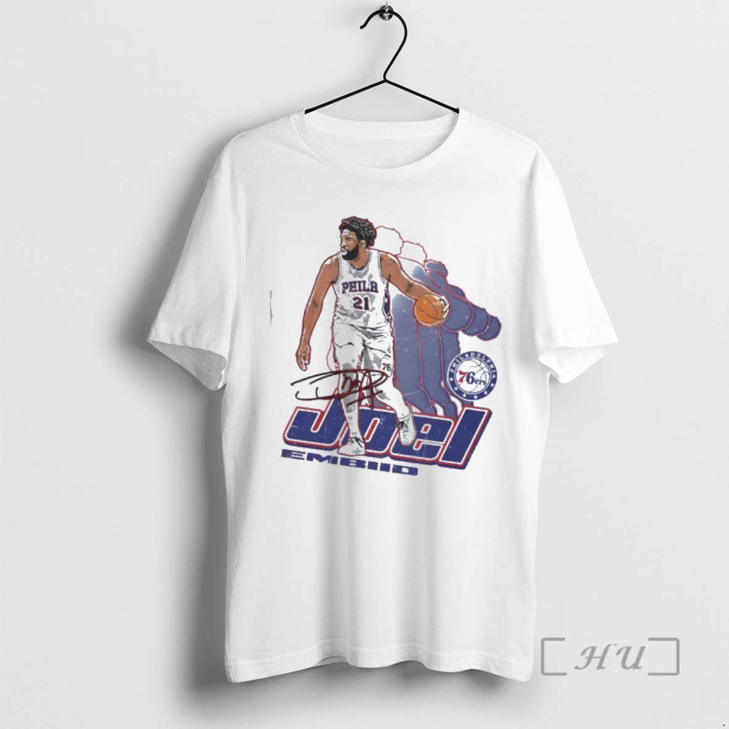 Officials Joel Embiid 21 Philadelphia 76ers Retro Signature
