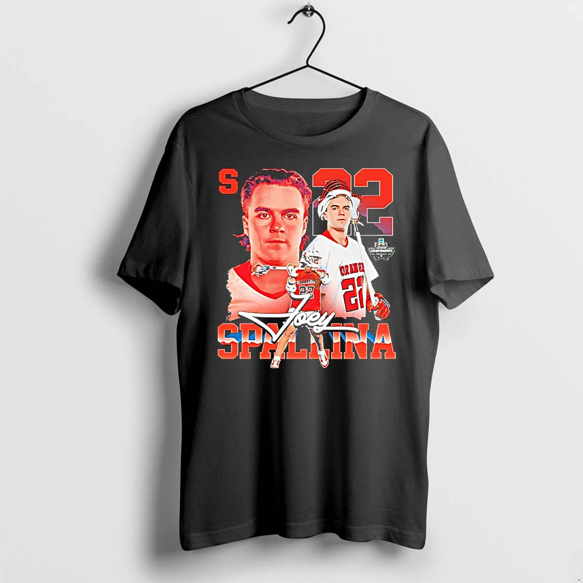 Officials Joey Spallina Ncaa Syracuse Orange Mens Lacrosse Graphic T Shirt Sweater