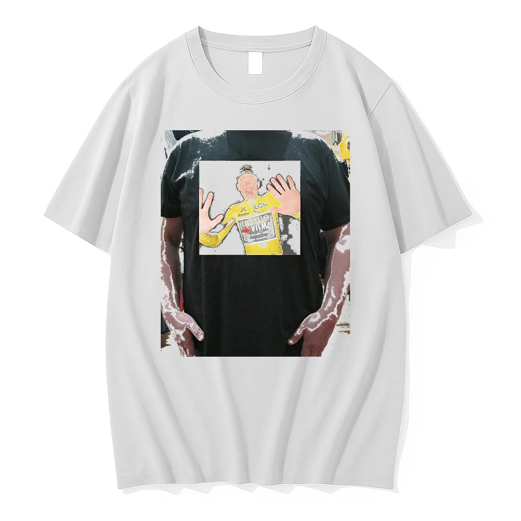 Officials Jonas Vingegaard Funny Face Premium T Shirt