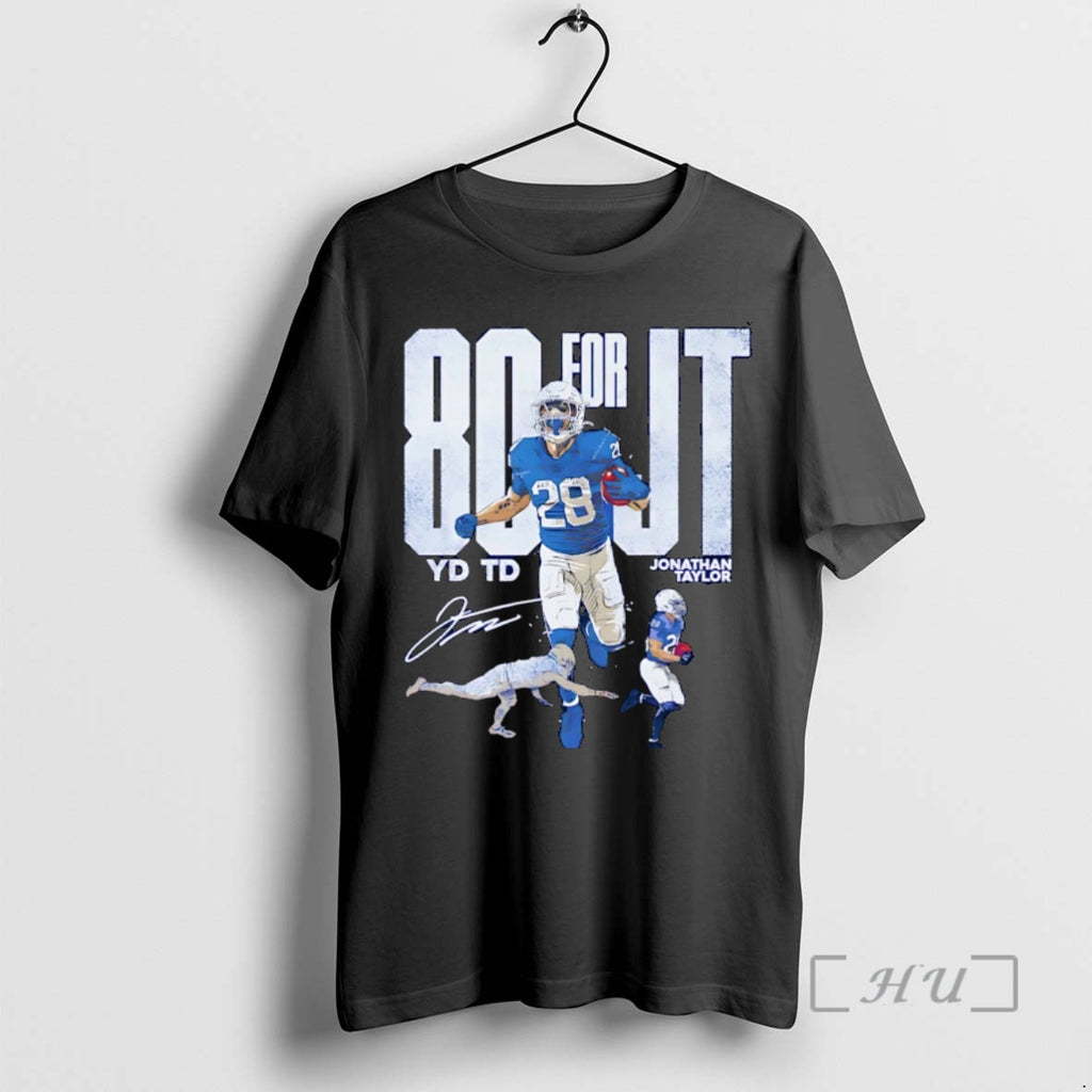 Officials Jonathan Taylor 80 For Jt Indianapolis Colts Signature Christmas Ornaments T Shirt Sweater